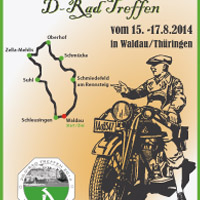 D-Rad Treffen 2014 Werbeplakat