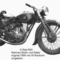 D-Rad R0/5 Umbau 1955